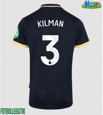 West Ham United Max Kilman #3 Tredje Tröja 2025-26 Kortärmad